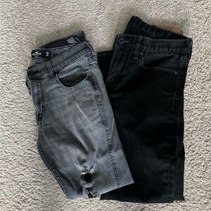 Hollister and AE Skinny Jeans